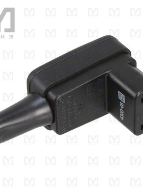4300.0609【PWR ENT PLUG IEC320-C13 R/A SCRW】