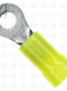 34853【CONN RING CIRC 10-12AWG #8 CRIMP】