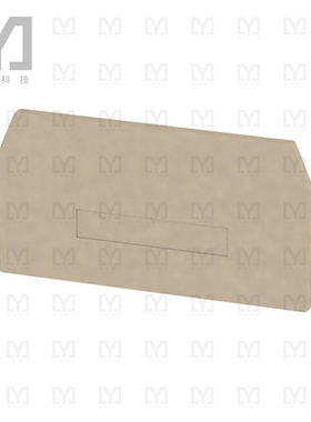 1748660000【CONN TERM BLK END PLATE RAIL BG】