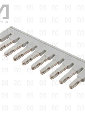 3032253【JUMPER TERM BLK 10POS FLAT PIN】