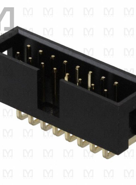 302-R161【CONN HEADER R/A 16POS 2.54MM】