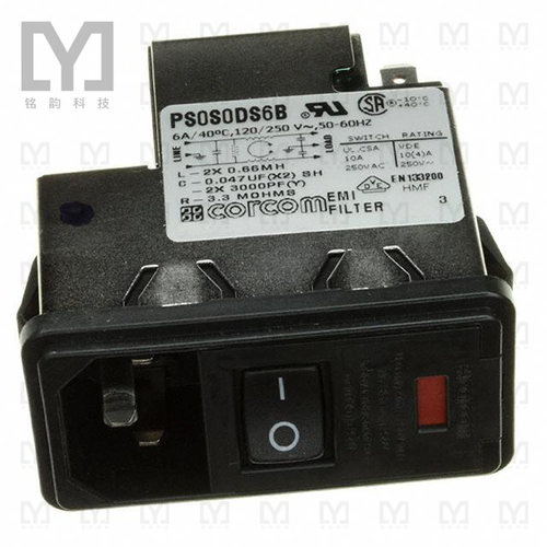 PS0S0DS6B【PWR ENT MOD RCPT IEC320-C14 PNL】