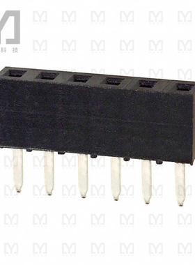 25630601RP2【CONN RCPT 6POS 0.079 GOLD PCB】