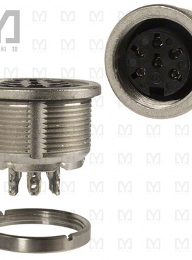 C091 31N006 100 2【CONN RCPT FMALE DIN 6P SLDR CUP】