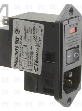 7-6609940-0【PWR ENT MOD RCPT IEC320-C14 PNL】