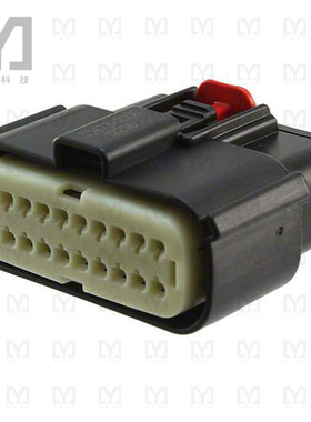 0334722006【CONN RCPT 20POS DUAL BLACK】