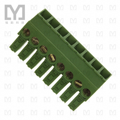 284507-8【TERM BLOCK PLUG 8POS STR 3.81MM】