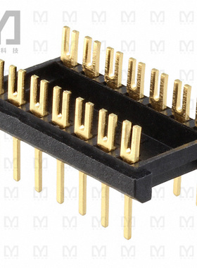 14-600-11【CONN HEADER 14 PIN DIP FORKED】