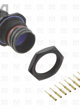 2102352-2【CONN RCPT MALE 8POS GOLD SOLDER】