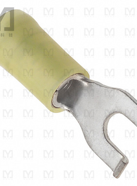 0191270086【CONN SPADE TERM 10-12AWG #8 YEL】