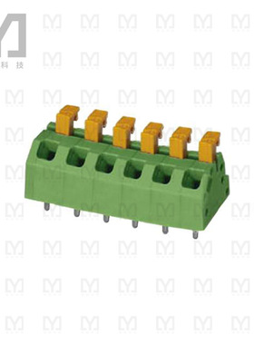 1864477【TERM BLOCK 6POS 45DEG 5MM PCB】