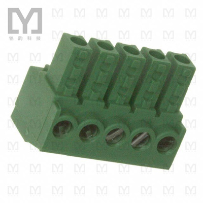 284507-5【TERM BLOCK PLUG 5POS STR 3.81MM】