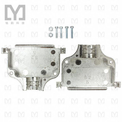 5745175-4【CONN BACKSHELL 50POS 180DEG SHLD】