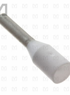 2398.0/100【CONN FERRULE 18AWG WHITE】