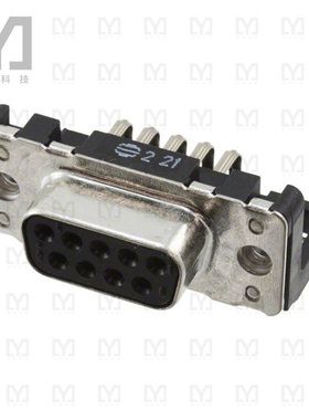 09661526612【CONN D-SUB RCPT 9POS R/A SOLDER】