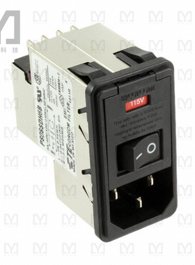 1-6609951-3【PWR ENT MOD RCPT IEC320-C14 PNL】