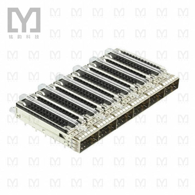 2170708-1【CONN ZQSFP+ CAGE 1X6 W/HSINK R/A】