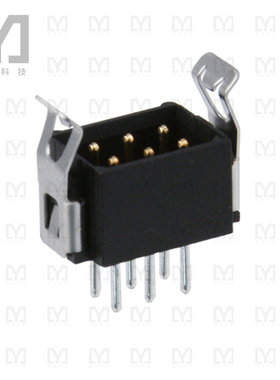 M80-8670622【CONN HEADER VERT 6POS 2MM】