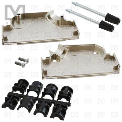 5-1478763-4【CONN BACKSHELL 37POS 45DEG SHLD】