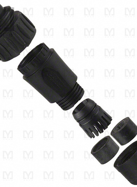 C016 30H006 100 12【CONN PLUG MALE 7POS SILVER SLDR】