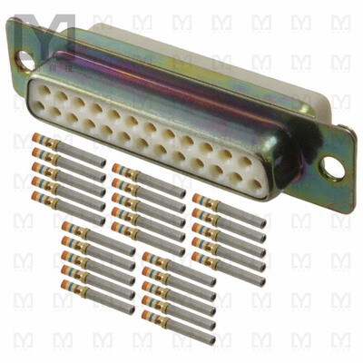 DBMAM-25S【CONN D-SUB RCPT 25POS PNL MNT】