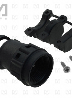 TR14ASR1N【CONN BACKSHELL W/CLAMP SZ 14 BLK】