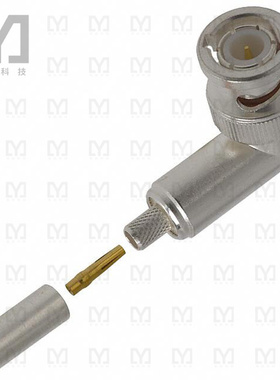 5225973-4【CONN BNC PLUG R/A 50 OHM CRIMP】