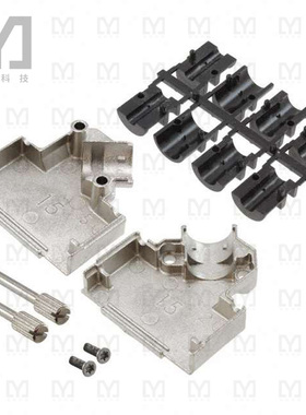1-1478763-5【CONN BACKSHELL 15POS 45DEG SHLD】