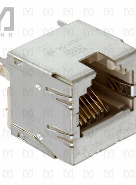 1653090【CONN MOD JACK 8P8C VERT SHIELDED】