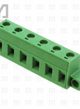 1858808【TERM BLOCK PLUG 6POS STR 7.62MM】