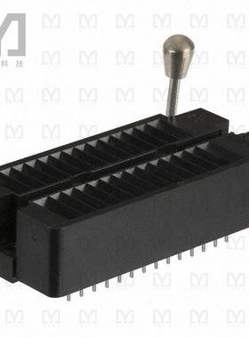 28-6554-10【CONN IC DIP SOCKET ZIF 28POS TIN】