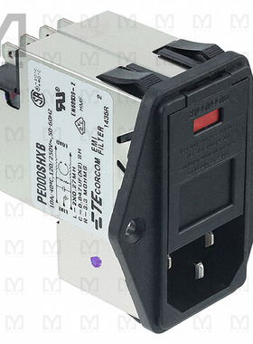 8-6609930-8【PWR ENT MOD RCPT IEC320-C14 PNL】