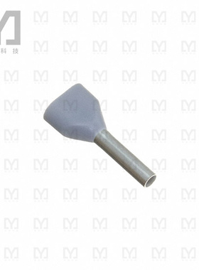 9037410000【CONN FERRL DIN 2X18AWG GRY 500PC】