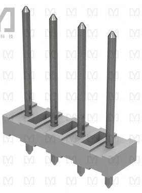 0010081042【CONN HEADER VERT 4POS 5.08MM】