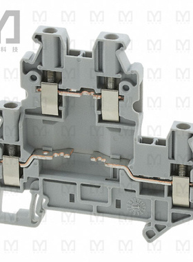 3046757【CONN TERM BLK 12-26 AWG GRAY】