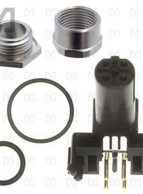 1534630【CONN RCPT FMALE 4POS GOLD SOLDER】