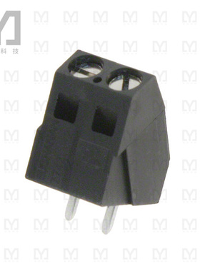 1546074-2【TERM BLOCK 2POS 35DEG 5.08MM PCB】