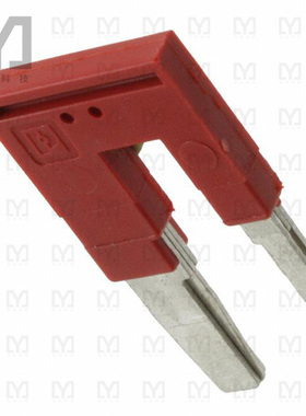 3047060【JUMPER TERM BLK 2POS FLAT PIN】