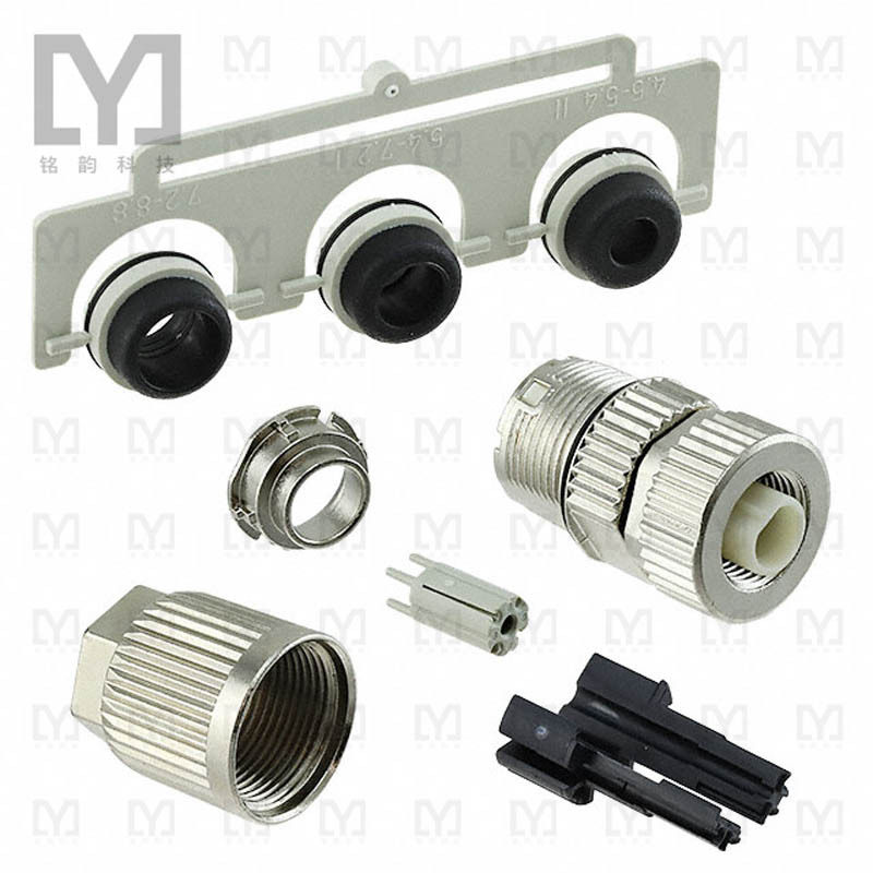 21038412505【CONN RCPT HSG FMALE 5POS INLINE】