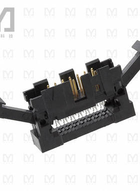 1-111504-5【CONN PLUG 14P IDC 26-28AWG GOLD】