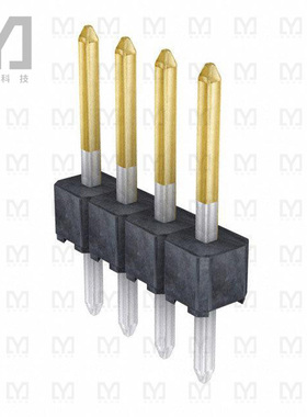 0901200764【CONN HEADER VERT 4POS 2.54MM】