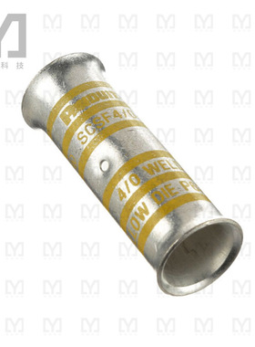 SCSF4/0-X【CONN BUTT SPLICE 4/0 AWG CRIMP】