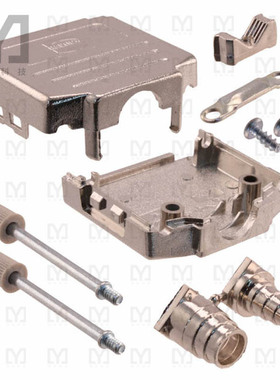 09670150425【CONN BACKSHELL 15POS 180DEG SHLD】