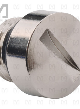 854203M-DC【CONN DUST COVER M8 SILVER】