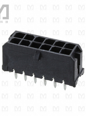 0430451225【CONN HEADER VERT 12POS 3MM】