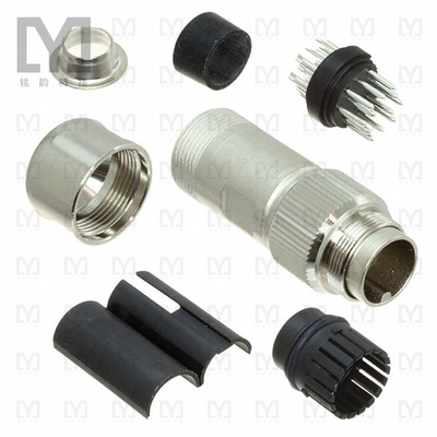 C091 31H012 102 4【CONN PLUG MALE 12PS INLINE SOLDR】