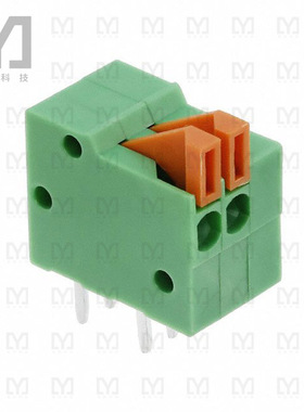 1-2834016-2【TERM BLK 2P SIDE ENT 2.54MM PCB】