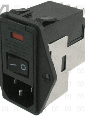 7-6609929-3【PWR ENT MOD RCPT IEC320-C14 PNL】