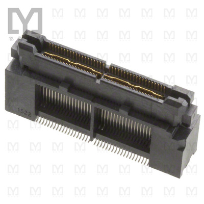 5767042-2【CONN PLUG 76POS VERT .025 SMD】