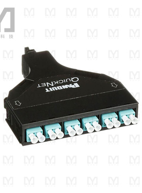 FQXO-12-10AS【12-FIBER QN SFQ CASSETTE  SIX LC】